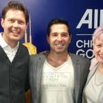 Guests and host on WGN Radio